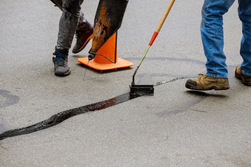 Asphalt Repair in Summer